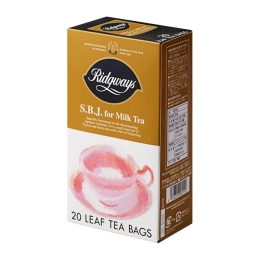 【ハマヤ】リッジウェイ紅茶ティーバッグ S.B.Jミルクティーブレンド2g×20袋