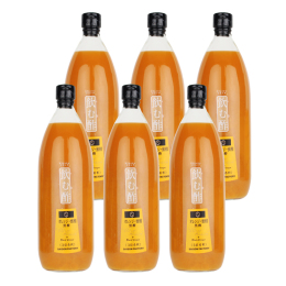 【セゾンファクトリー】飲む酢 オレンジ＋蜜柑（みかん）黒酢　6本セット