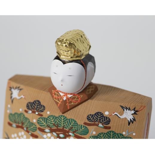 奈良一刀彫 鐵山作 立雛5.5号 - 福屋オンラインストア