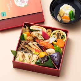 9/13まで【京料理　美濃吉】敬老の日　国産松茸と和牛のすき焼き御膳(１折)