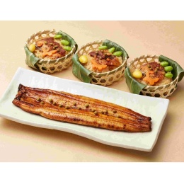 9/13まで【京料理　美濃吉】敬老の日　鰻蒲焼と鰻飯蒸し詰合せ