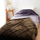 【大津コーポレーション】フェイクファーニューマイヤー毛布