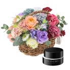【madame tete】フラワーアレンジメント B・【カネボウ】クリーム イン デイⅡ（医薬部外品）セット