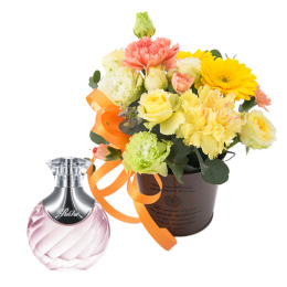 【madame tete】フラワーアレンジメント A・【リファ】ザパフューム ヘアミスト セット