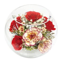 【アートプリントジャパン】ボトルフラワー/ボール185