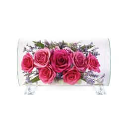 【アートプリントジャパン】ボトルフラワー/シリンダーS