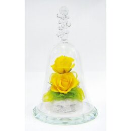 【アートプリントジャパン】ボトルフラワー/ハンドベル葡萄2輪挿し