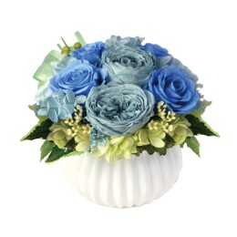 【アートプリントジャパン】プリザーブドフラワー/プリーツベース