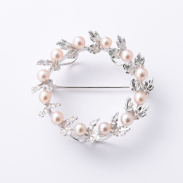 パールブローチB