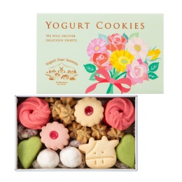 【ヨーグルトフォーシーズンズ】ヨーグルトフラワークッキー缶