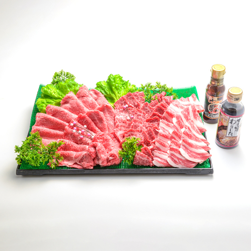 【牛処うえ田】広島牛福袋 広島牛すき焼き・焼肉セット