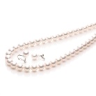 アコヤ真珠ネックレス・イヤリングセット　※12月20日以降順次お届け 