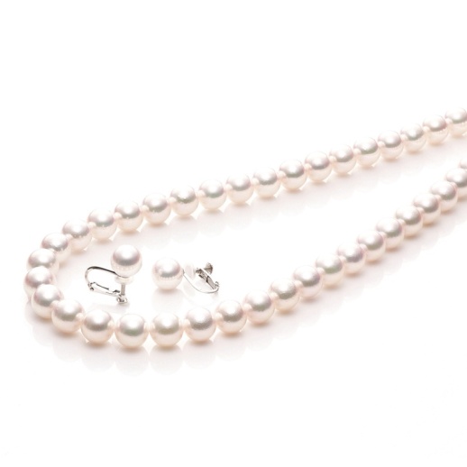 アコヤ真珠ネックレス・イヤリングセット