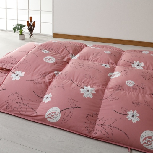 大津コーポレーション】シビラ 羽毛掛けふとん あったかカバー付