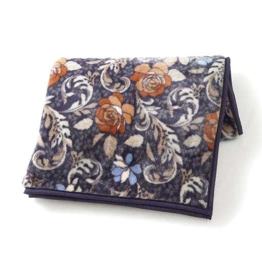 大津コーポレーション】泉大津産 アクリル毛布(毛羽部分) ブルー ※12月