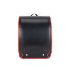 【キッズアミ】ワンダフルポッケ　ブラック×パッションレッド