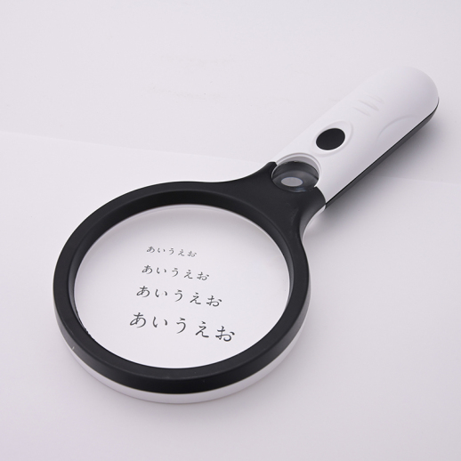 【共栄プラスチック】LEDクリスタルレンズルーペ