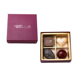 【六感chocolate】2026六感セレクション4〈福屋オリジナルショコラ入り〉（4個入）