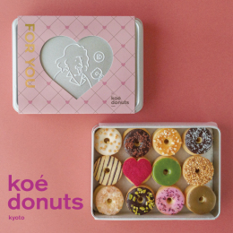 【koe donuts kyoto】koe donuts バレンタインクッキー缶
