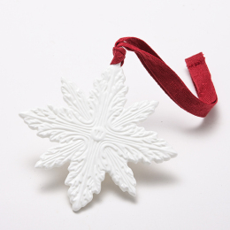 【ウェッジウッド】ホリデイ オーナメント スノーフレーク