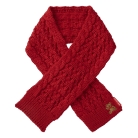 ミキハウスベア　マフラー　赤