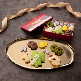 【ヨーグルトフォーシーズンズ】ヨーグルトクリスマスクッキー缶　小