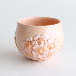 【渡邉陽子】ぐい呑　SAKURA