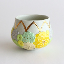 【渡邉陽子】ぐい呑　いのちのうたげ