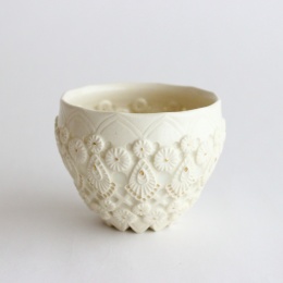 【渡邉陽子】ぐい呑　白妙